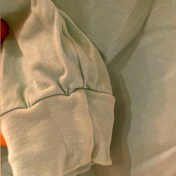 Mens size M Southern Fried Cotton Aqua Long sleeve barely worn Gorgeous Graphics - Picture 5 of 13